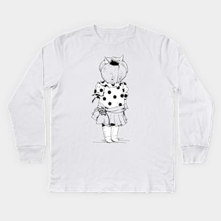 Mary Kids Long Sleeve T-Shirt